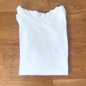 White T-Shirt like Hoodie
